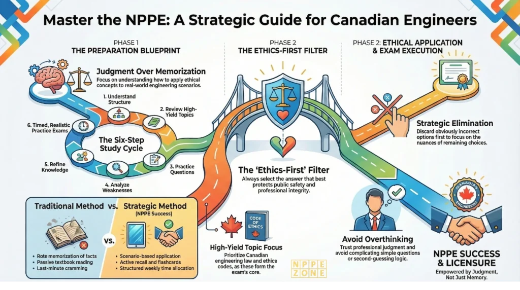 Discover pass NPPE exam guaranteed strategies with proven study techniques, step-by-step preparation plans, and expert tips to help Canadian engineers pass the NPPE exam with confidence.